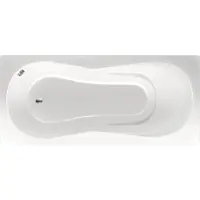 Xenz Curacao inbouw bad 175x80 cm wit