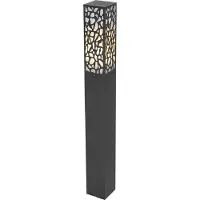 QAZQA Modern buiten paaltje zwart 90 cm IP44 - Nicole
