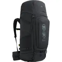Nomad Batura 70 liter Zwart | Premium Backpack Dames & Heren | Hiking - Trekking Rugzak incl Flightbag / Hoes