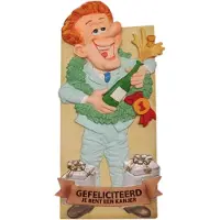 Miko Tegeltje - Gefeliciteerd kanjer (man)