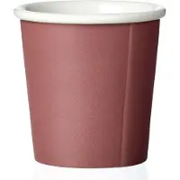 Viva Scandinavia Anna, Nordic espressokop - porselein - 8 cl - rood