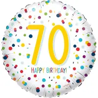 Amscan Folieballon 70 ‘Happy Birthday’ Multicolor - 43 cm