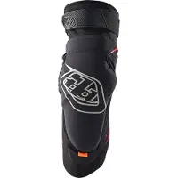 Troy Lee Designs Raid, kniebeschermers ,zwart/rood ,M