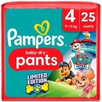 Pampers 1+1 Gratis: Pampers Baby-Dry Paw Patrol Pants Maat 4 Luierbroekjes