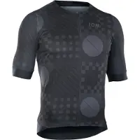 iON Heren VNTR AMP Jersey met korte mouwen Gravel Zwart || Maat: S