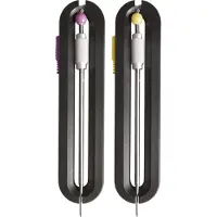 Boretti - Sondes BBQ thermometer (geel en paars) - uitbreiding set BBA87