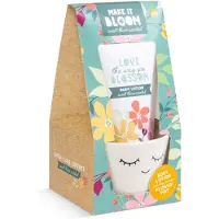 Massamarkt Make It Bloom Badgeschenkset Bodylotion Met Bloempot Massamarkt Huidverzorging