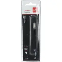 Erbe pincet zwart ss 9,5cm (erbe92244)
