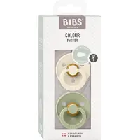 BIBS 2 Symmetric Duo Sage/Ivory 2 St Fopspeen