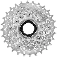 Crankbrothers 7-speed freewheel 13-28t-chroom || Maat: 13-28