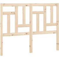 vidaXL Hoofdbord 140,5x4x100 cm massief grenenhout