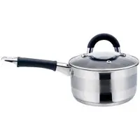 KINGHOFF - steelpan met deksel - rvs - 1 liter