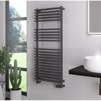 Eastbrook Rowsham handdoekradiator 50x120cm 869W antraciet
