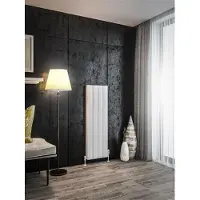 Eastbrook Guardia radiator 35x120cm aluminium 1280W wit mat