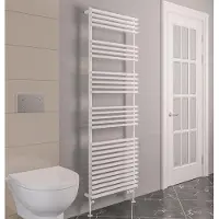 Eastbrook Rowsham handdoekradiator 60x120cm 938W wit mat