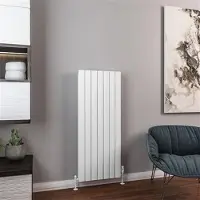 Eastbrook Hadleigh radiator 50x120cm aluminium 1363W wit mat