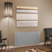 Eastbrook Tordino radiator 125x60cm aluminium 1329W grijs mat