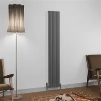 Eastbrook Tordino radiator 30x180cm aluminium 864W antraciet