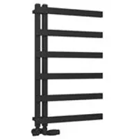 Eastbrook Platani handdoekradiator 50x80cm 339W zwart mat