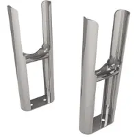 Eastbrook Rivassa voetsteuntjes voor 2 koloms radiator chroom