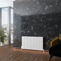 Eastbrook Addington type 10 radiator 105x60cm aluminium 1101W wit glans