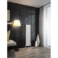 Eastbrook Guardia radiator 30x120cm aluminium 960W wit mat