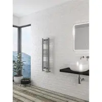 Eastbrook Wingrave handdoekradiator 30x100cm grijs mat 331W