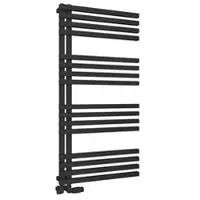 Eastbrook Reinbach handdoekradiator 60x120cm 802W zwart mat