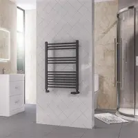 Eastbrook Rion handdoekradiator 60x80cm 478W antraciet