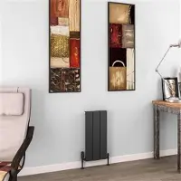 Eastbrook Charlton radiator 30x60cm aluminium 305W antraciet