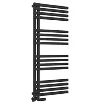 Eastbrook Reinbach handdoekradiator 50x120cm 671W zwart mat