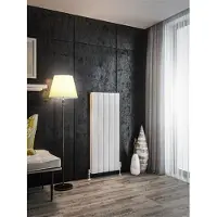 Eastbrook Guardia radiator 45x120cm aluminium 1600W wit mat