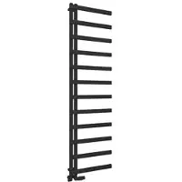 Eastbrook Platani handdoekradiator 50x180cm 703W zwart mat