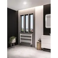Eastbrook Wingrave handdoekradiator 100x60cm wit mat 543W