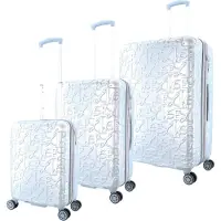 Elle Alors Harde Kofferset 3-delig - S/M/L - Zilver - Zilver / Set