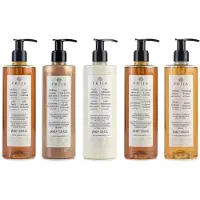 Sarcia.eu PRIJA Set cosmetica: haarshampoo, vloeibare zeep, vochtinbrengende crème, badschuim, douchegel 5x380ml