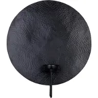 Lifestyle Home Collection Lifestyle Rod Wall Candle Holder - Zwart L