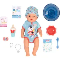 Baby Born Magic Eyes jongen met bruine ogen