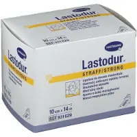Lastodur strak, blijvend elastisch langtrekverband 10 cm x 14 m 1 St Verband