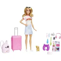 Barbie -Travel Set With Puppy (HJY18)