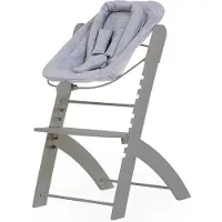 Childhome Newborn Evosit Zitje – Inclusief Jersey Hoes – Verstelbaar – Voor Evosit & Lambda 3 – Grijs