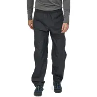 Patagonia - Torrentshell 3L Pants - Regenbroek S - Regular, grijs/zwart