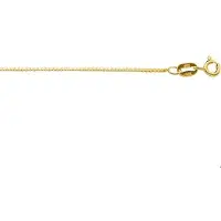 The Jewelry Collection 9 Krt. Ketting Venetiaans 0,7 mm - 9 Karaats Geel