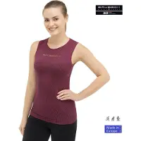 Brubeck 3D Pro Naadloos Sporttop Dames - voor Hardlopen en Inspannende Activiteiten - Fuchsia L