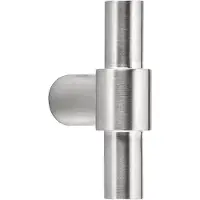 Formani Piet Boon ONE PB9 massieve meubelknop 9mm - mat RVS