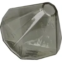Goebel - Accessoires | Vaas Diamond grey 14 | Glas - 14cm