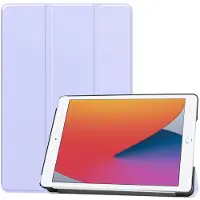 IMoshion Trifold Bookcase voor de Apple iPad 9 (2021) 10.2 inch / iPad 8 (2020) 10.2 inch / iPad 7 (2019) 10.2 inch - Lila