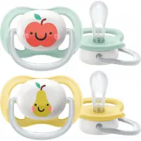 Philips Avent Fopspeen Ultra Air Appel - Peer 0 Maanden+ 2 St Fopspeen