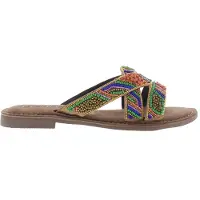 Lazamani Huisschoenen 'Open Teen' wit