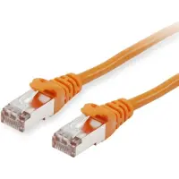 Equip 605579 RJ45 Netwerkkabel, patchkabel CAT 6 S/FTP 20.00 m Oranje Vergulde steekcontacten 1 stuk(s)